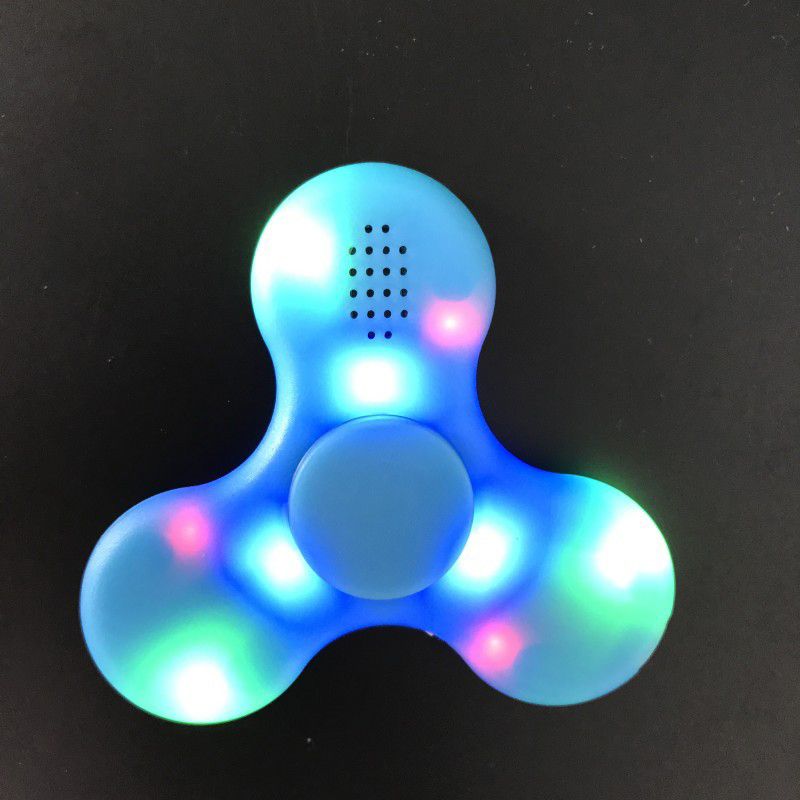 Fidget spinner lumineux - Bleu