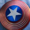 hand spinner captain america face arrière